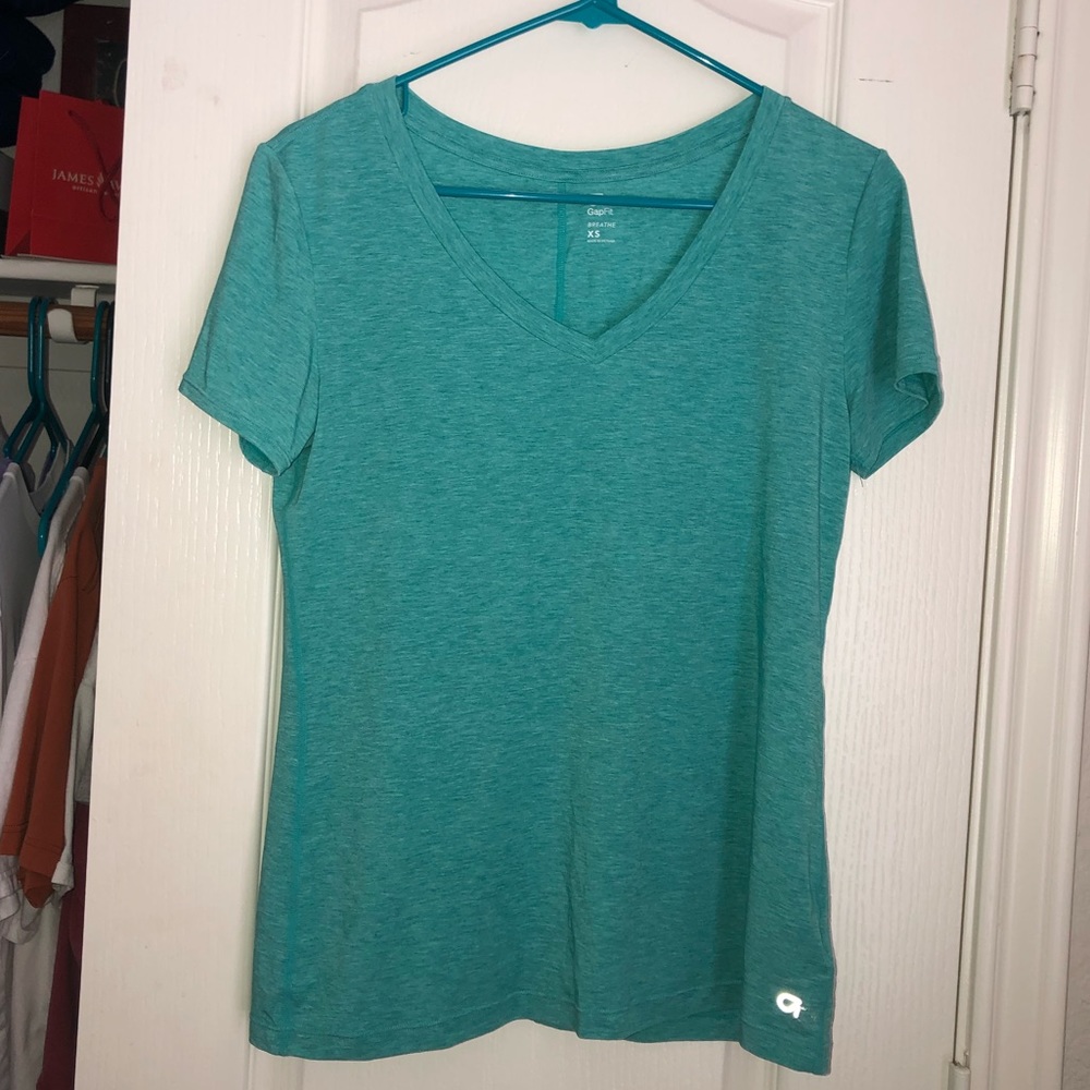 Teal Athletic Gap Shirt